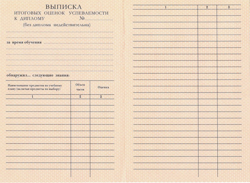 Купить Диплом о начальном образовании 1995-2006 годов в Кисловодске